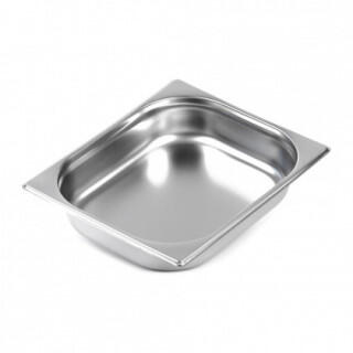 га09 Гастроемкость Luxstahl из нержавеющей стали GN 1/2 327х265х65 мм